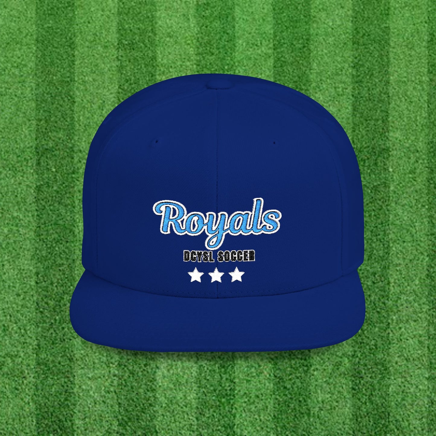 ROYALS Flat Bill Snapback Cap