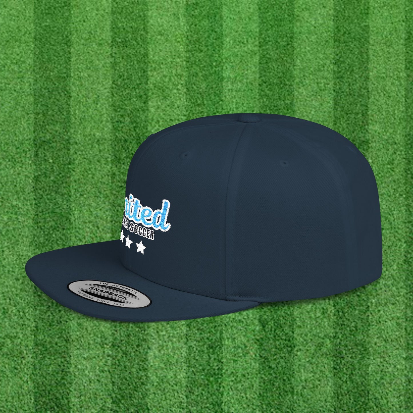 UNITED Flat Bill Snapback Cap