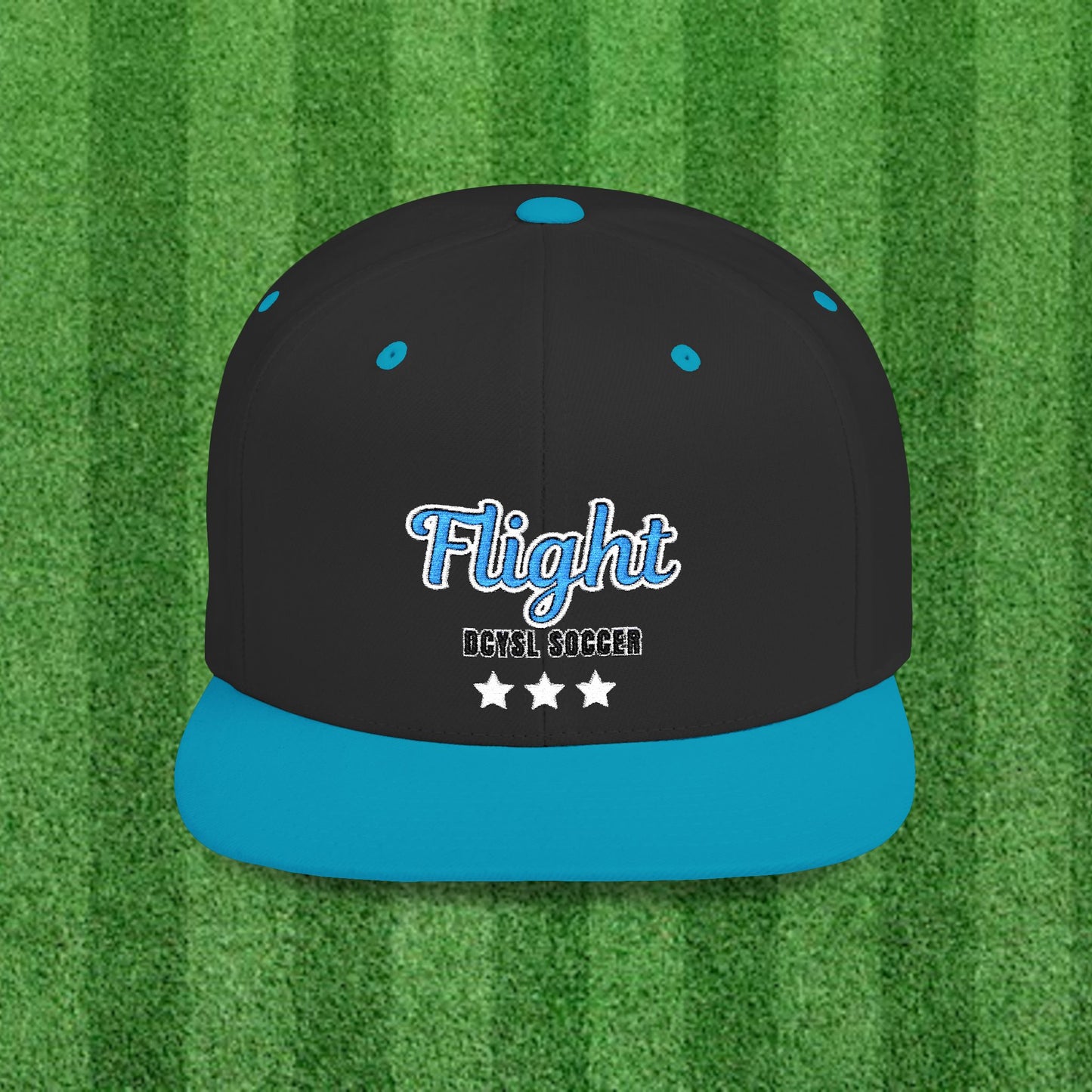 FLIGHT Flat Bill Snapback Cap