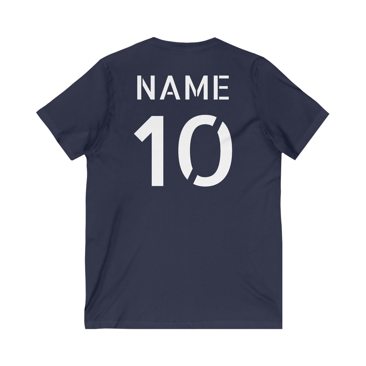 Unisex V-Neck Tee (Customizable)