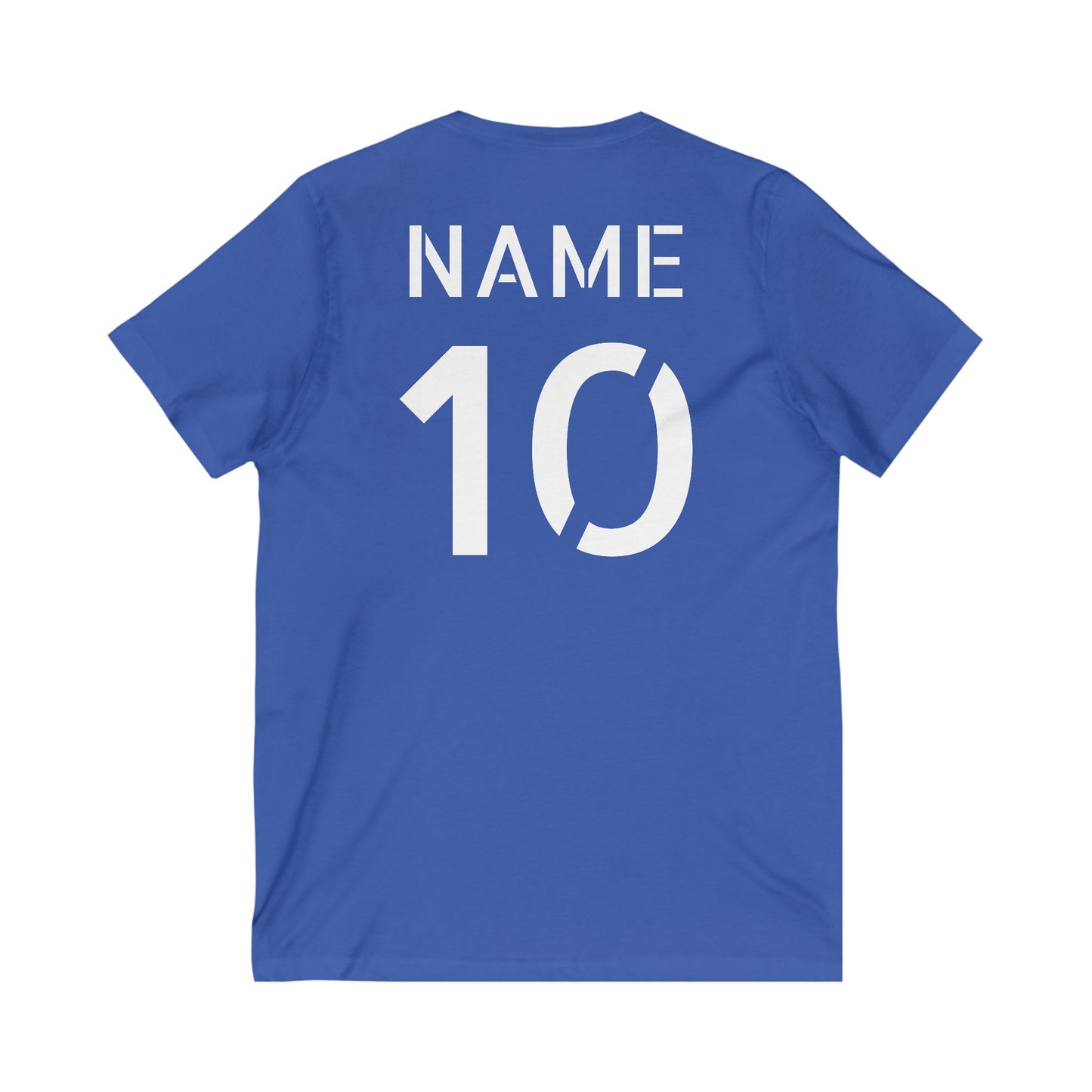 Unisex V-Neck Tee (Customizable)