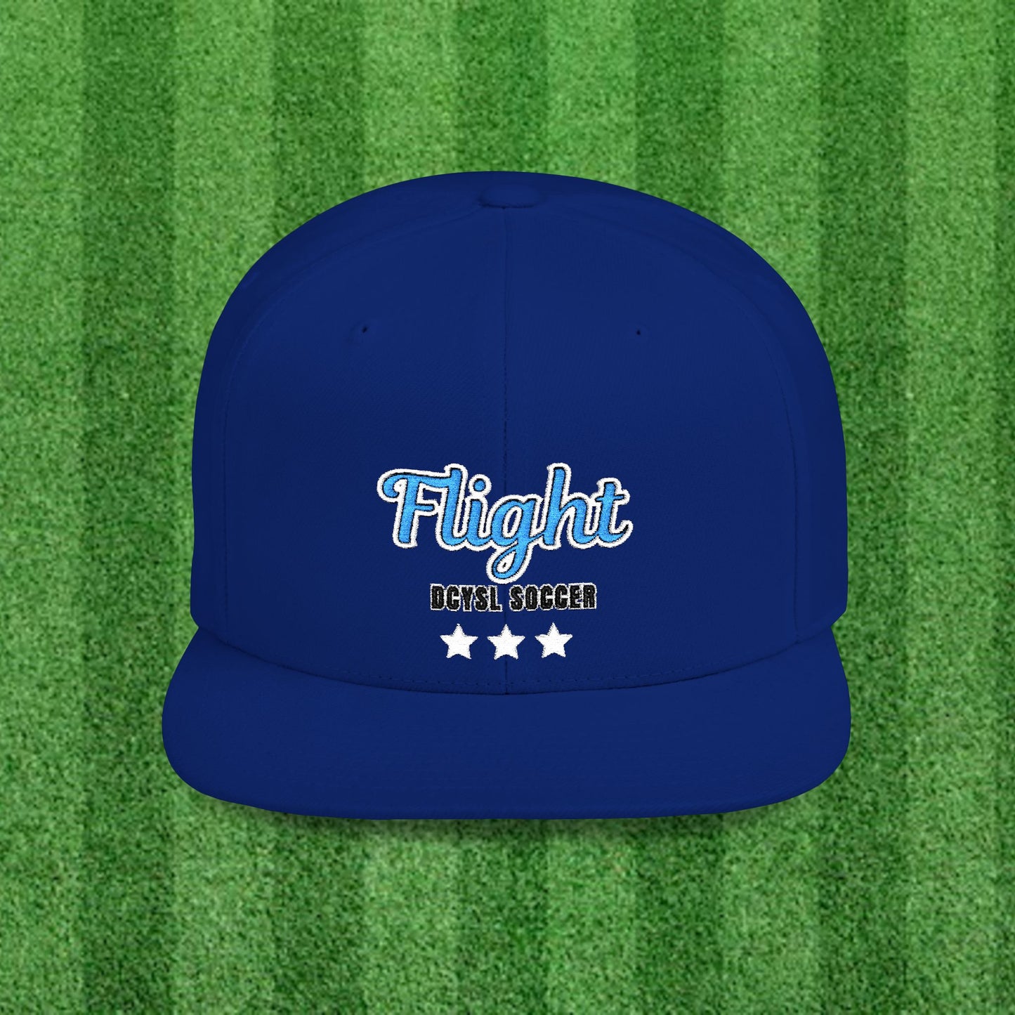 FLIGHT Flat Bill Snapback Cap
