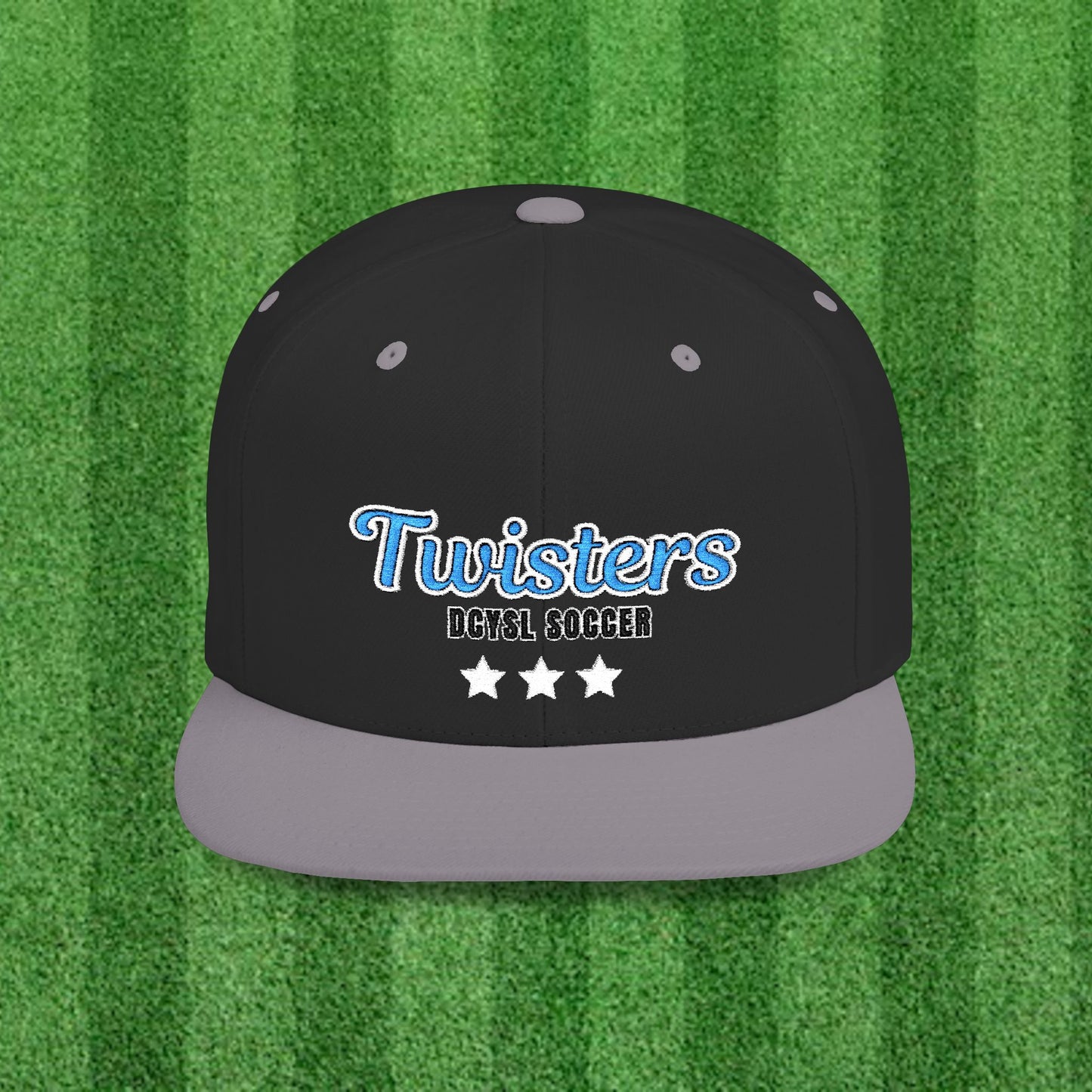 TWISTERS Flat Bill Snapback Cap