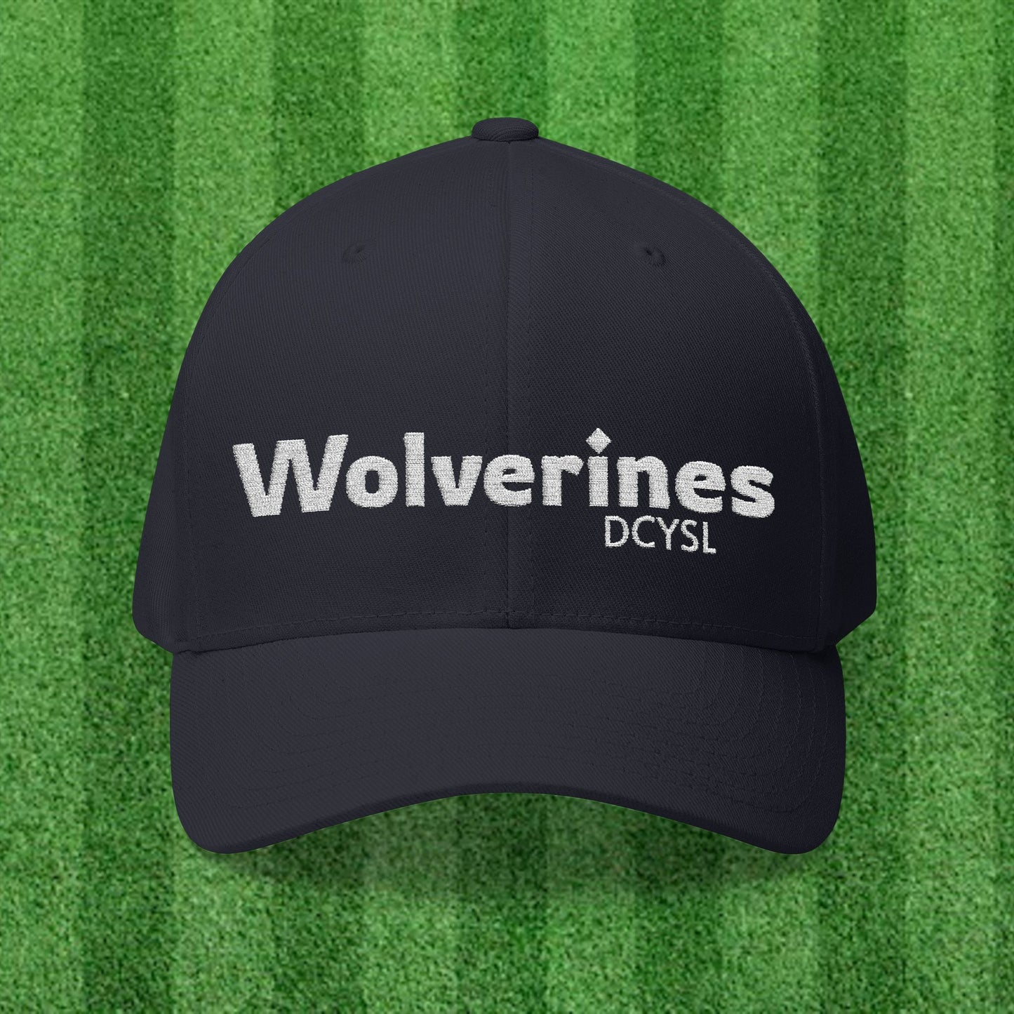 Wolverines Fitted Hat - Embroidered