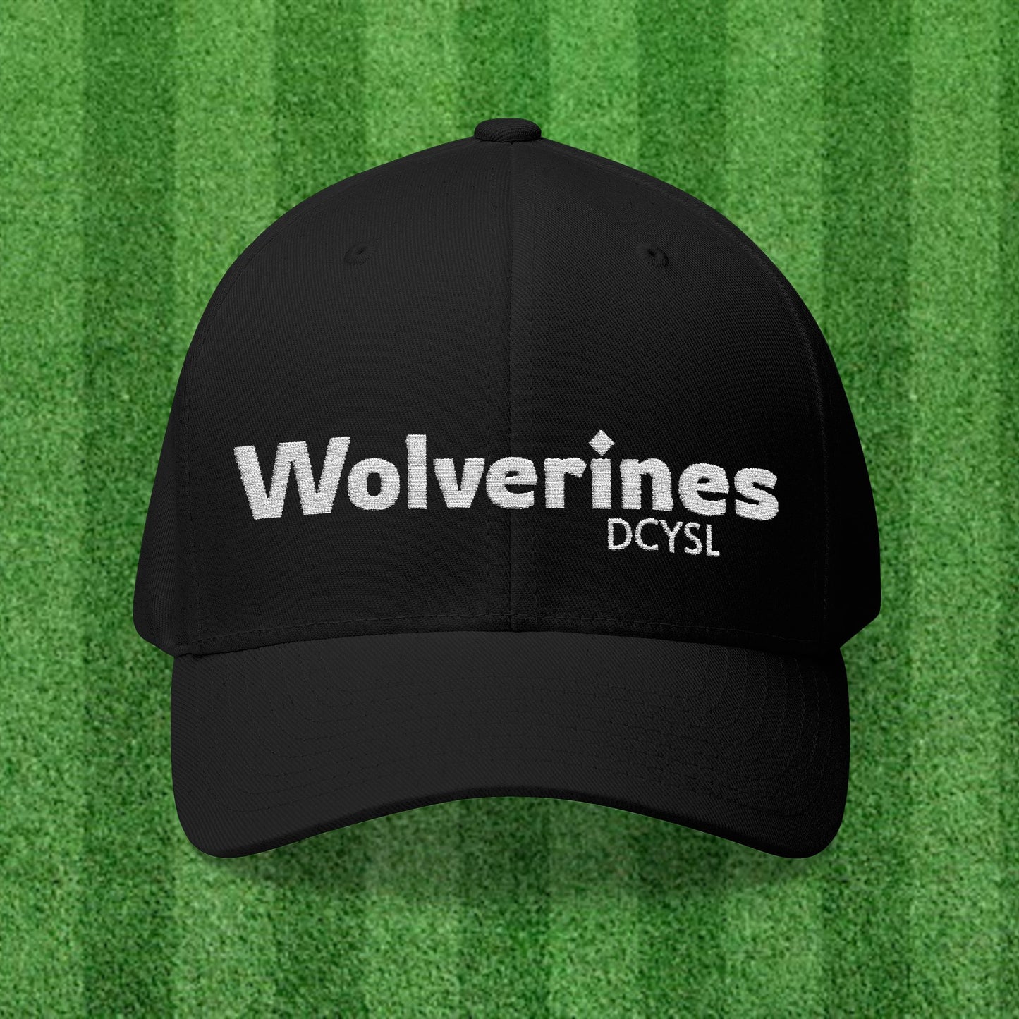 Wolverines Fitted Hat - Embroidered