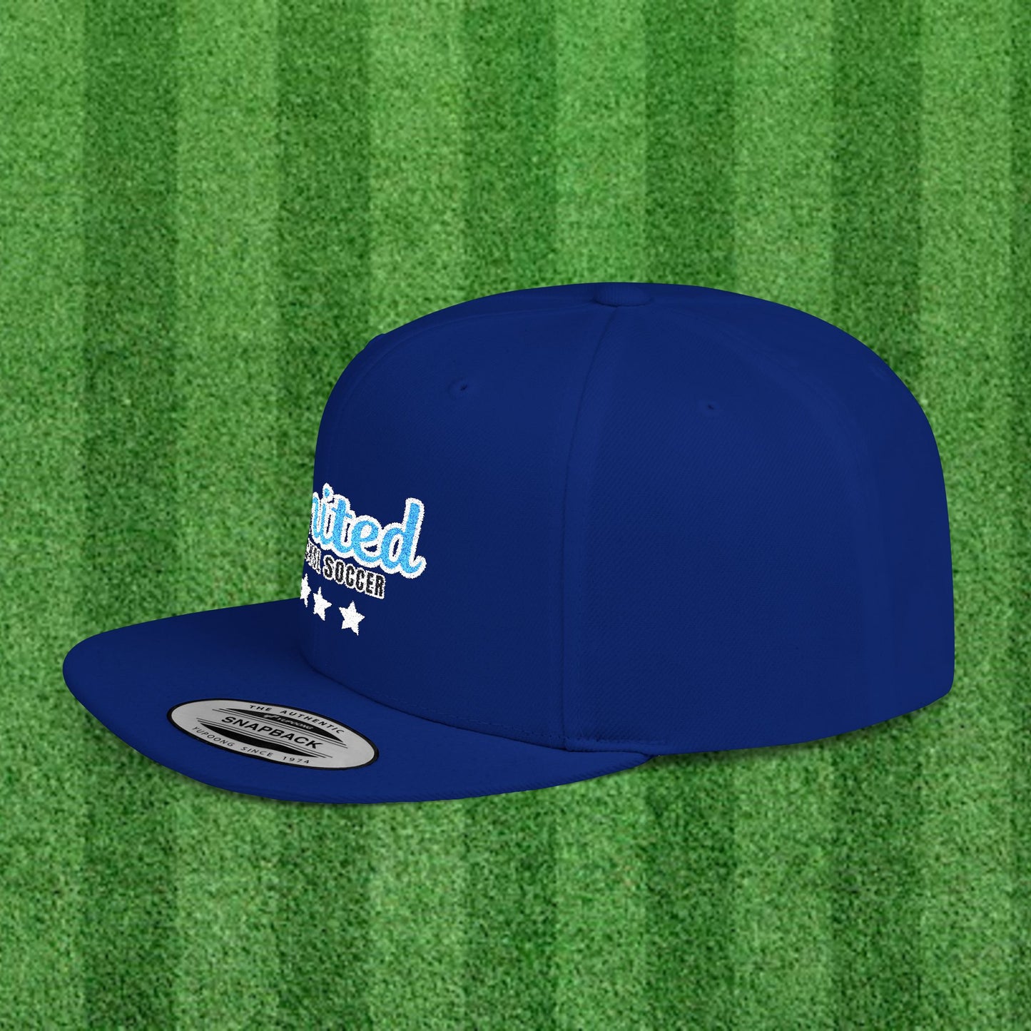 UNITED Flat Bill Snapback Cap