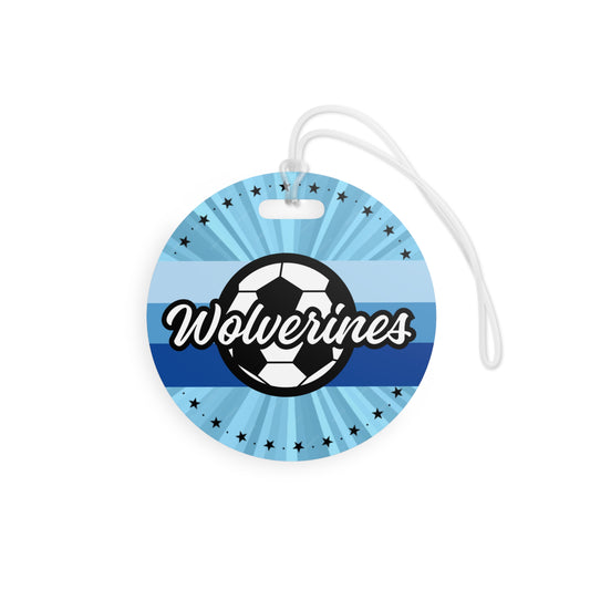 WOLVERINES Bag Name Tag - Customizable