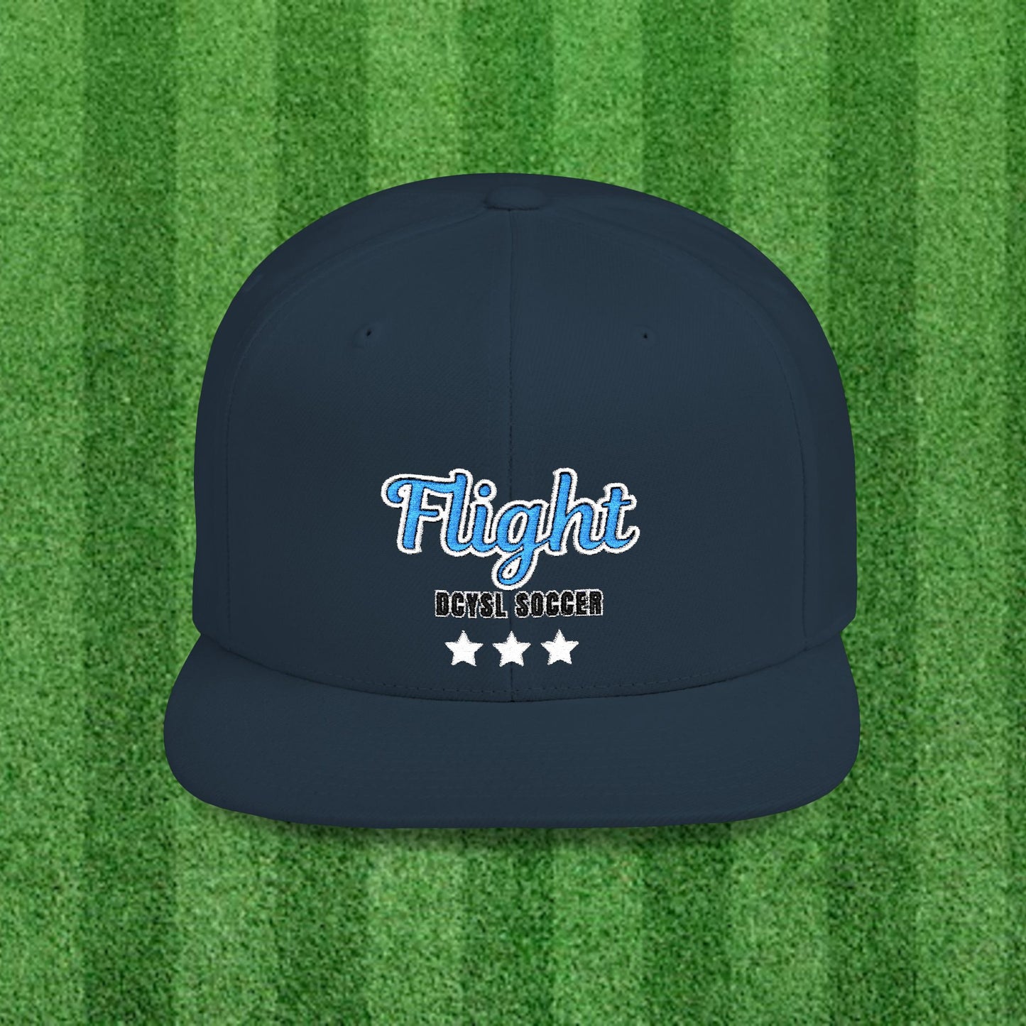 FLIGHT Flat Bill Snapback Cap