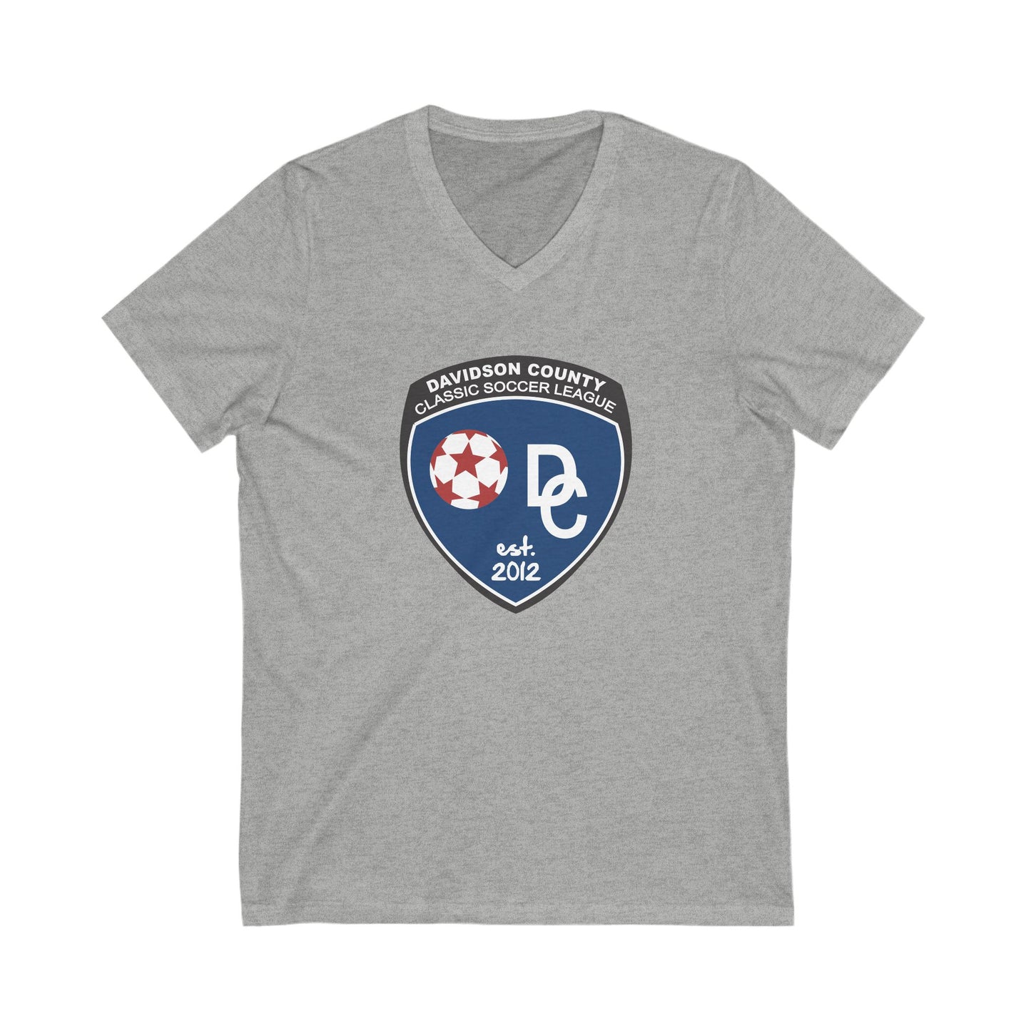 Unisex V-Neck Tee (Customizable)
