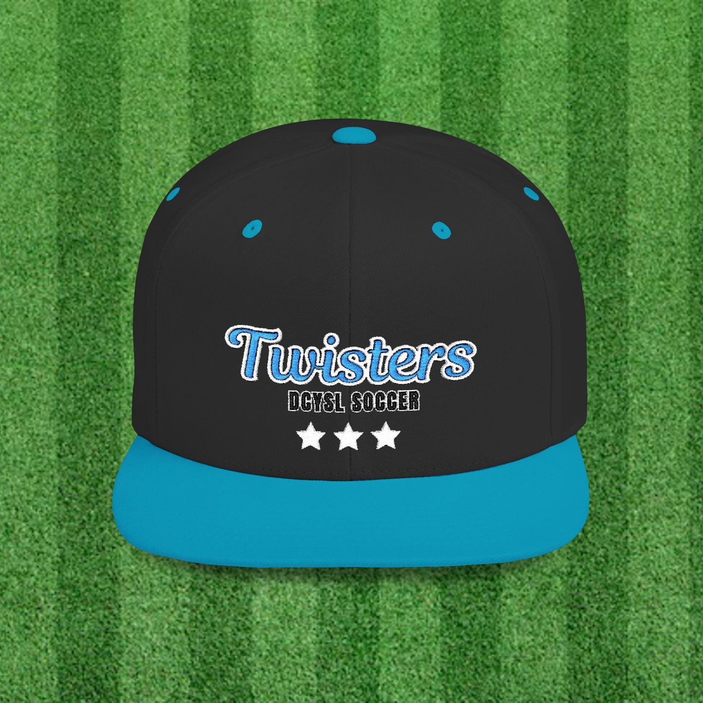 TWISTERS Flat Bill Snapback Cap