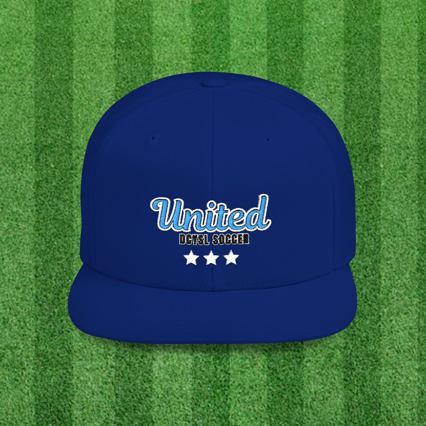 UNITED Flat Bill Snapback Cap