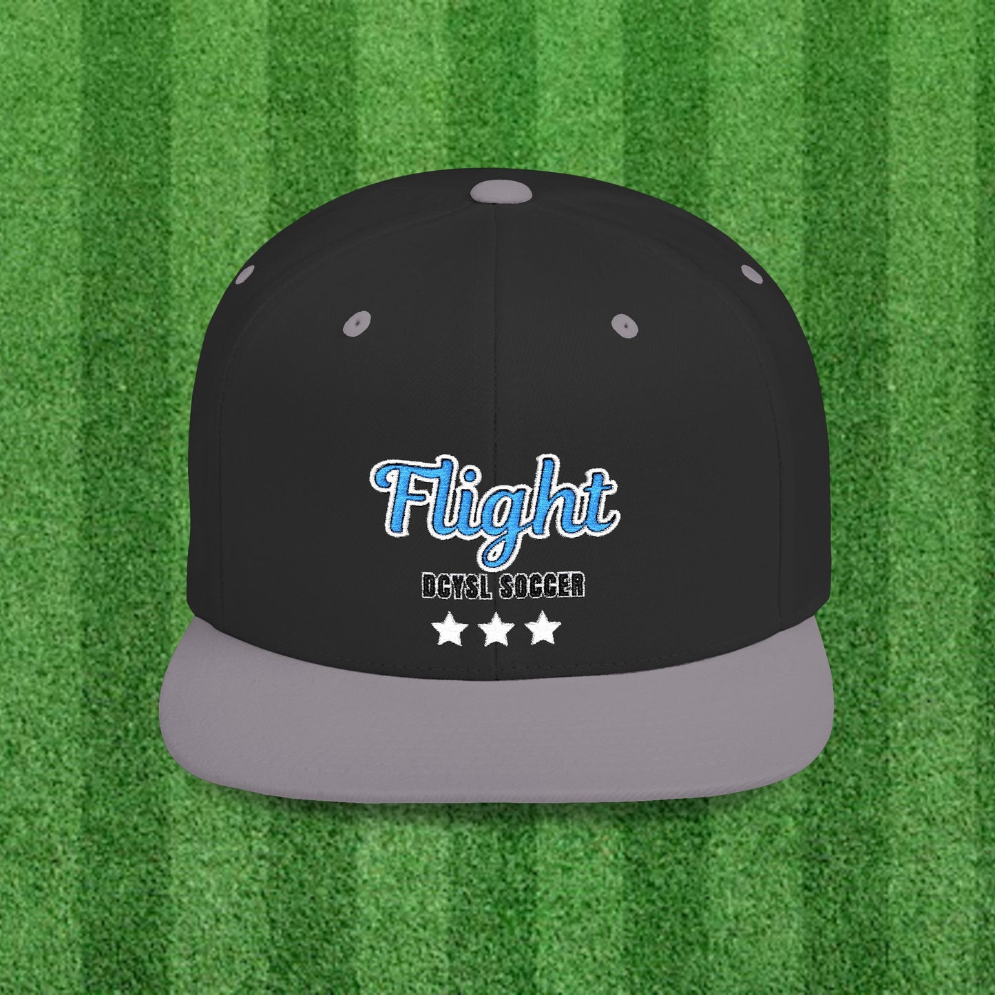FLIGHT Flat Bill Snapback Cap