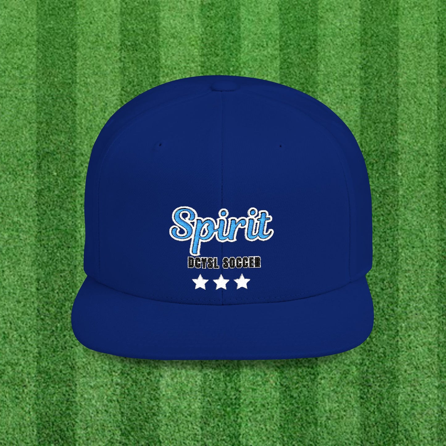 SPIRIT Flat Bill Snapback Cap