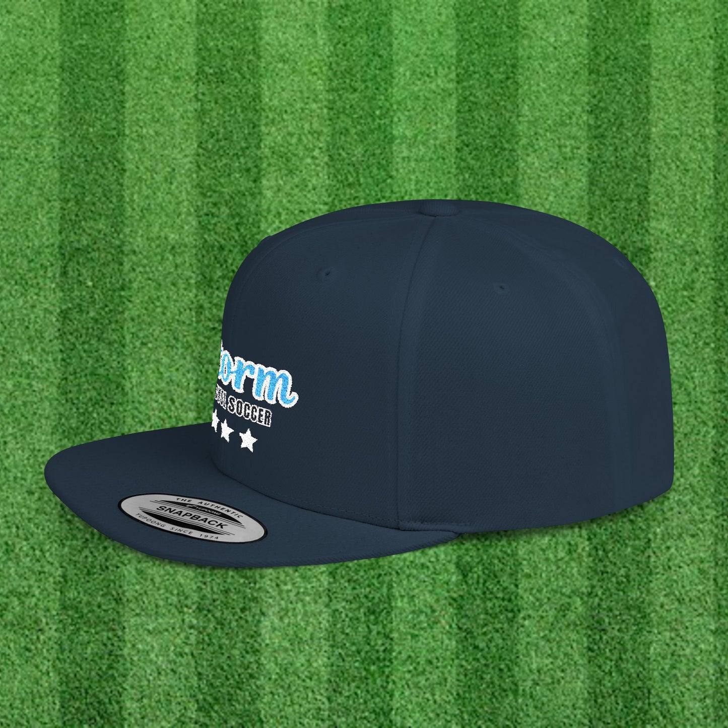 STORM Flat Bill Snapback Cap
