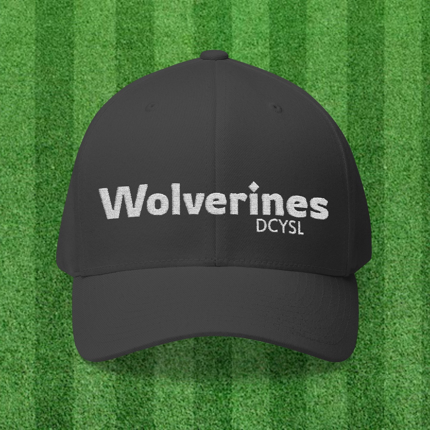 Wolverines Fitted Hat - Embroidered