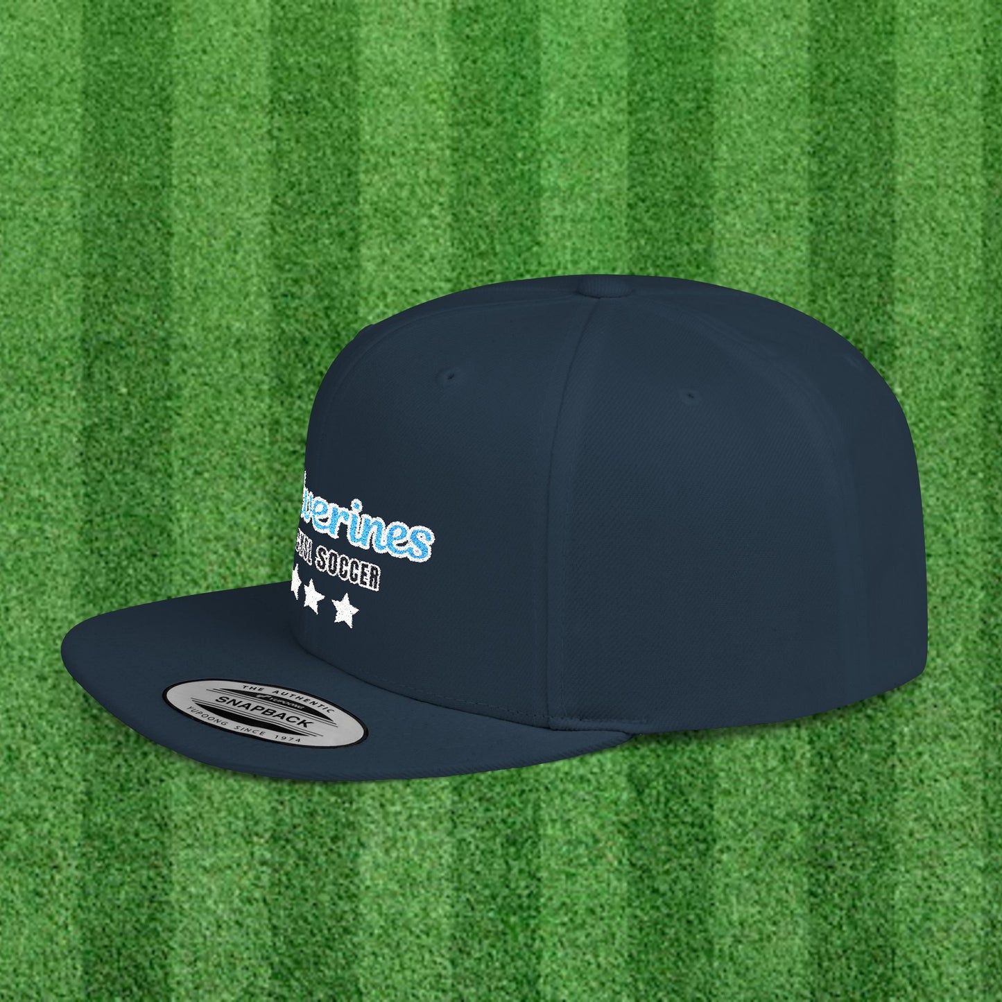 WOLVERINES Flat Bill Snapback Cap