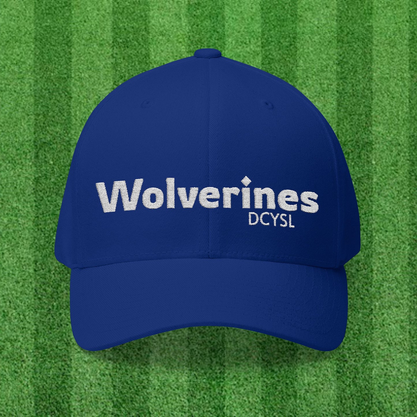 Wolverines Fitted Hat - Embroidered