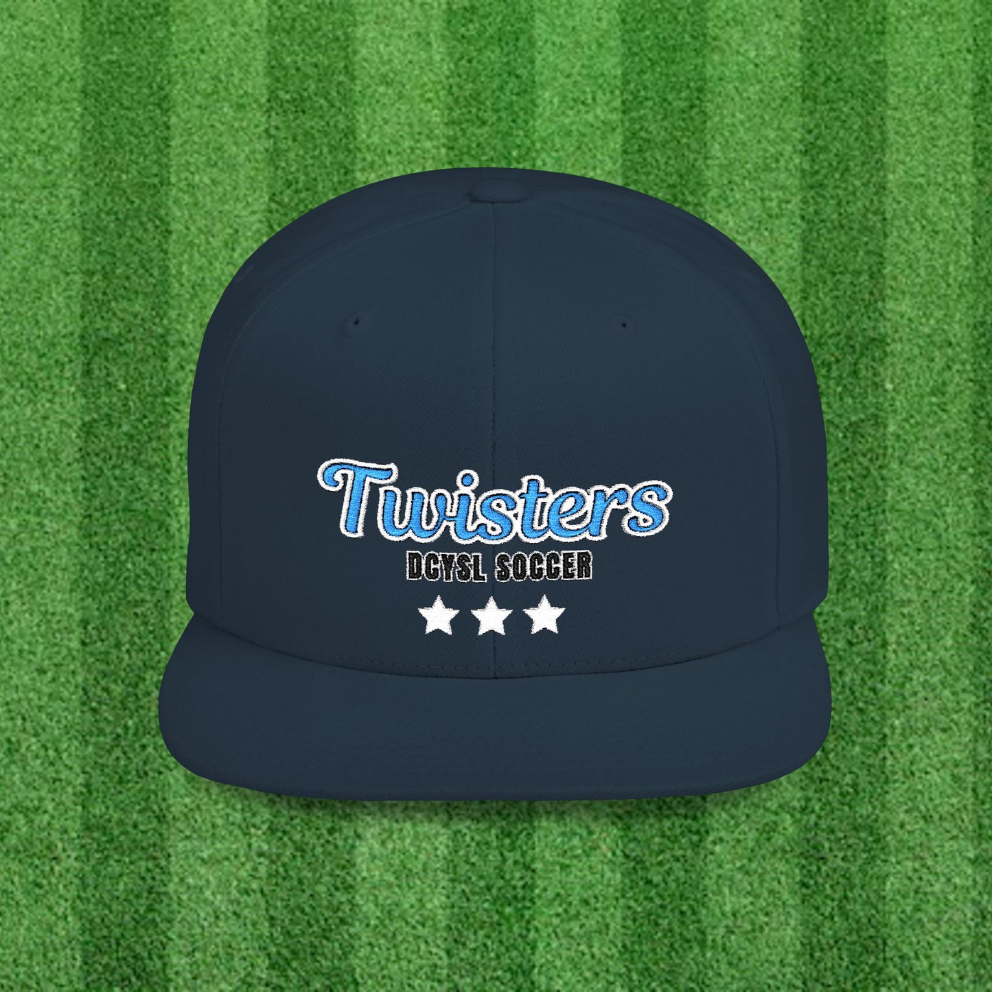 TWISTERS Flat Bill Snapback Cap