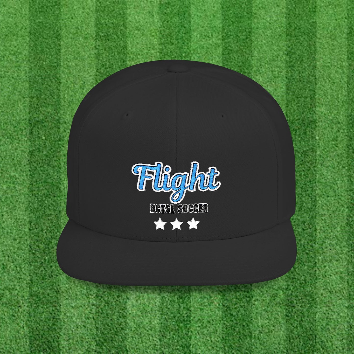 FLIGHT Flat Bill Snapback Cap