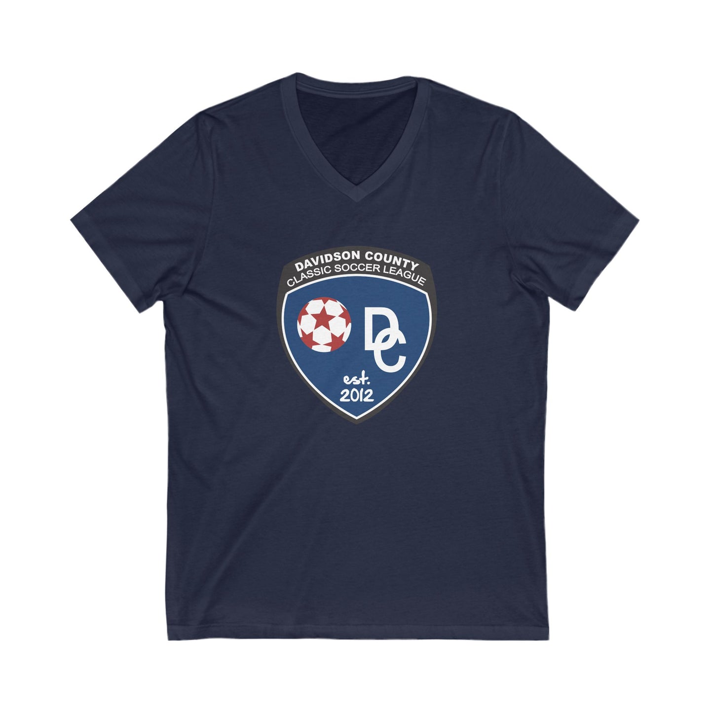 Unisex V-Neck Tee (Customizable)