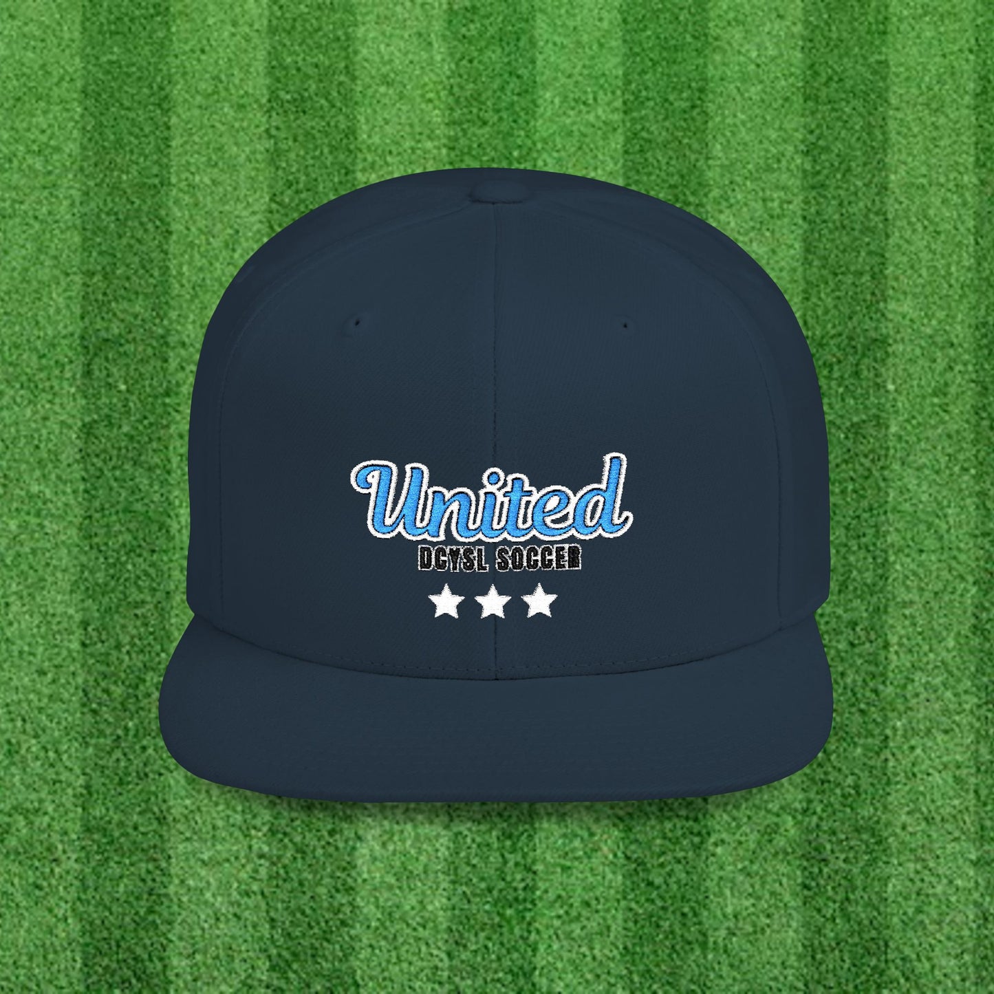 UNITED Flat Bill Snapback Cap