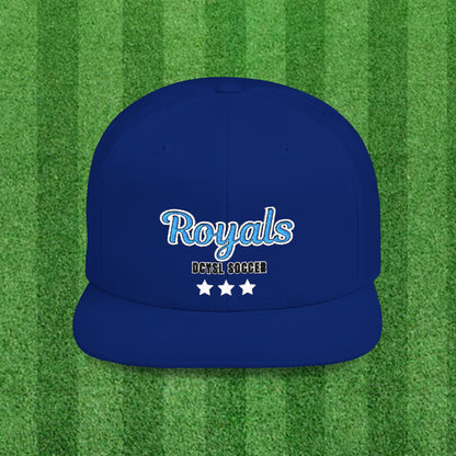 ROYALS Flat Bill Snapback Cap