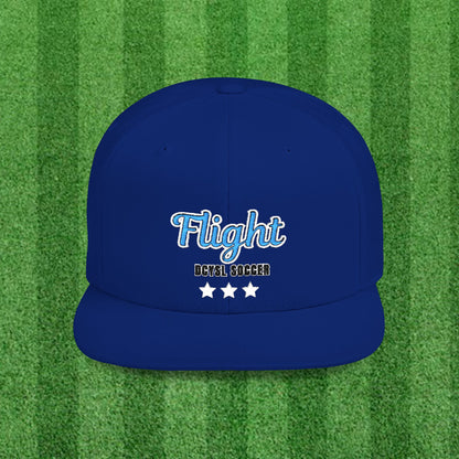 FLIGHT Flat Bill Snapback Cap