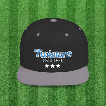 TWISTERS Flat Bill Snapback Cap