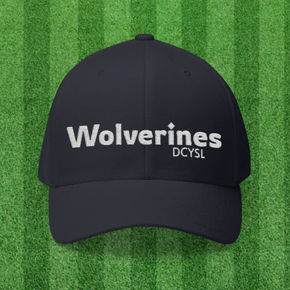 Wolverines Fitted Hat - Embroidered
