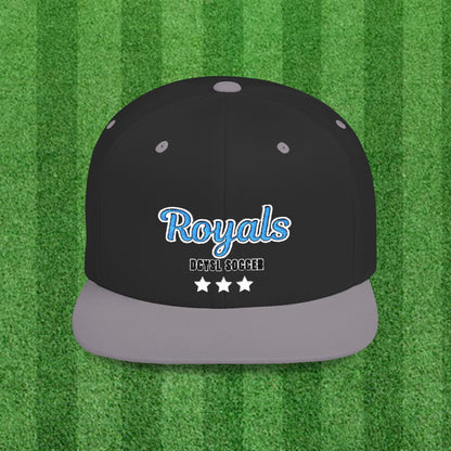 ROYALS Flat Bill Snapback Cap