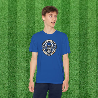 WOLVERINES Youth Dri Fit Tee
