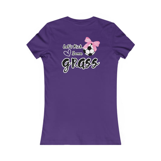 Kick Grass Women's Tee - Royals