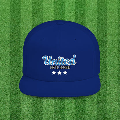 UNITED Flat Bill Snapback Cap