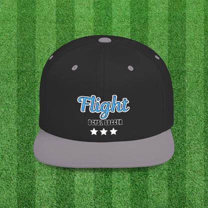 FLIGHT Flat Bill Snapback Cap