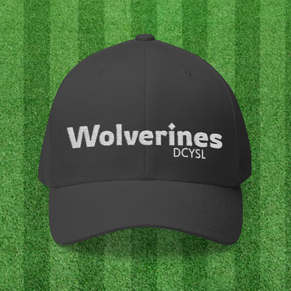 Wolverines Fitted Hat - Embroidered