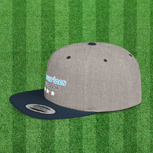 WOLVERINES Flat Bill Snapback Cap