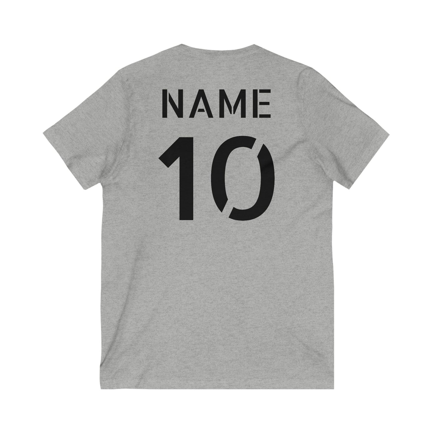 Unisex V-Neck Tee (Customizable)