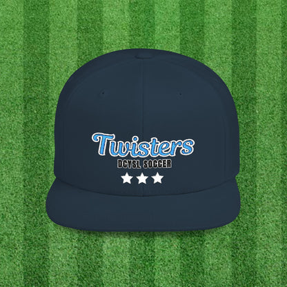 TWISTERS Flat Bill Snapback Cap