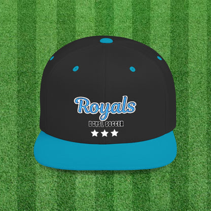 ROYALS Flat Bill Snapback Cap
