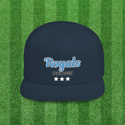 ROYALS Flat Bill Snapback Cap