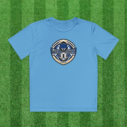 WOLVERINES Youth Dri Fit Tee