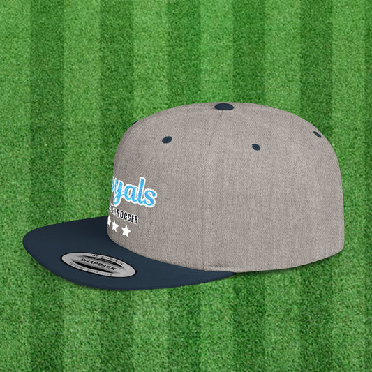 ROYALS Flat Bill Snapback Cap