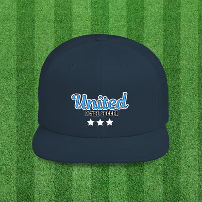 UNITED Flat Bill Snapback Cap